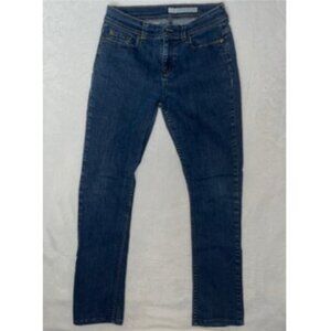 DKNY Skinny Jeans Women 26x28 Size 6R Slim Dark Blue Denim Pockets